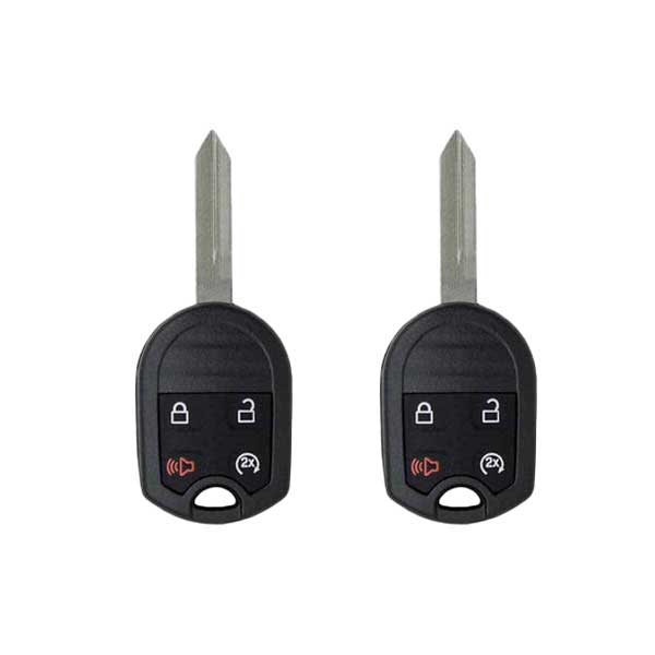 2x 2009-2018 Ford F-Series Explorer / 4-Button Remote Head Key / OUC6000022 / (AFTERMARKET) (2 For 1) - UHS Hardware