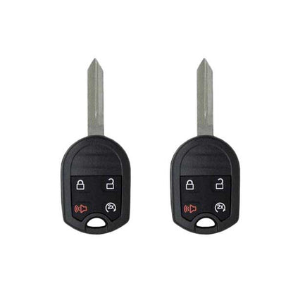 2x 2009-2018 Ford F-Series Explorer / 4-Button Remote Head Key / OUC6000022 / (AFTERMARKET) (2 For 1) - UHS Hardware