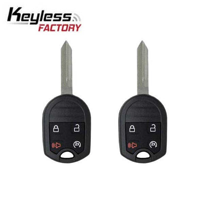 2x 2009-2018 Ford F-Series Explorer / 4-Button Remote Head Key / OUC6000022 / (AFTERMARKET) (2 For 1) - UHS Hardware