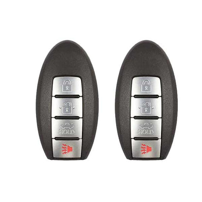 2x 2007-2012 Nissan Maxima / Sentra  / 4-Button Smart Key / PN: 285E3-EW81D / CWTWBU735 (AFTERMARKET) (2 For 1) - UHS Hardware