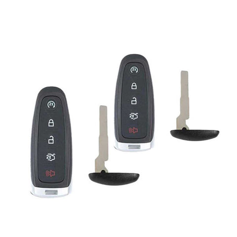 2 x 2013-2020 Ford / 5-Button Smart Key / PEPS / PN: 164-R7995 / M3N5WY8609 (AFTERMARKET) (2 for 1) - UHS Hardware