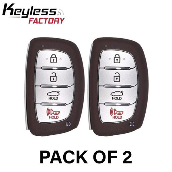 2 x 2015-2017 Hyundai Sonata / 4-Button Smart Key / PN: 95440-C1001 / CQOFD00120 (AFTERMARKET) (2 for 1) - UHS Hardware