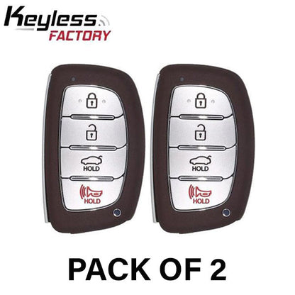 2 x 2015-2017 Hyundai Sonata / 4-Button Smart Key / PN: 95440-C1001 / CQOFD00120 (AFTERMARKET) (2 for 1) - UHS Hardware