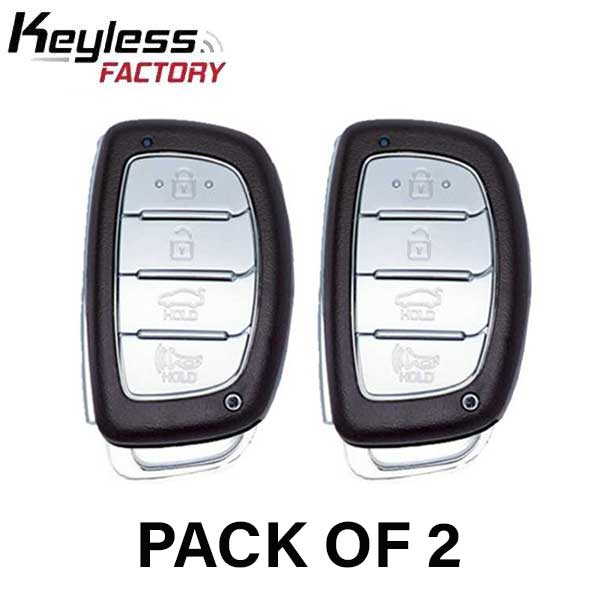 2x 2017-2019 Hyundai Sonata / 4-Button Smart Key / PN: 95440-C1500NNA / CQOFD00120  (AFTERMARKET) (BUNDLE OF 2) (2 For 1) - UHS Hardware