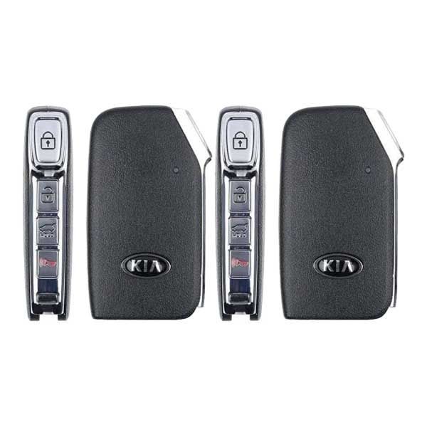 2 x 2020-2020 Kia Telluride / 4-Button Smart Key / PN: 95440-S9000 / TQ8-FOB-4F24 (ON) (OEM) (2 for 1) - UHS Hardware