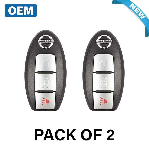 2 x 2009 - 2018 Nissan Cube Armada / 3-Button Smart Key / PN: 285E3-1LK0D / CWTWB1U773 /CWTWB1U825 (OEM) (2 for 1) - UHS Hardware