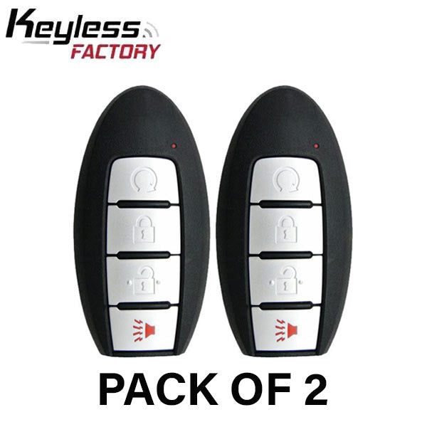 2 x 2018-2021 Nissan Kicks Rogue / 4-Button Smart Key / PN: 285E3-5RA6A / KR5TXN3 (AFTERMARKET) (2 for 1) - UHS Hardware