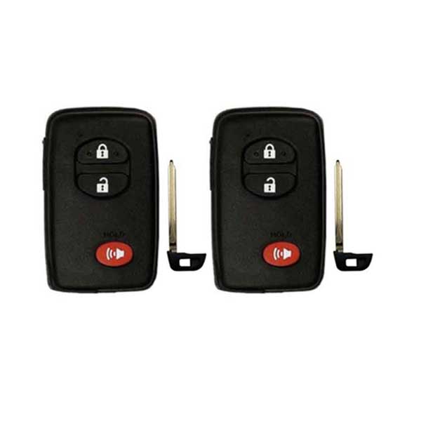 2x 2009-2018 Toyota Prius / 4Runner / 3-Button Smart Key / PN: 89904-47230 / HYQ14ACX / GNE Board (AFTERMARKET) (BUNDLE OF 2) (2 For 1) - UHS Hardware