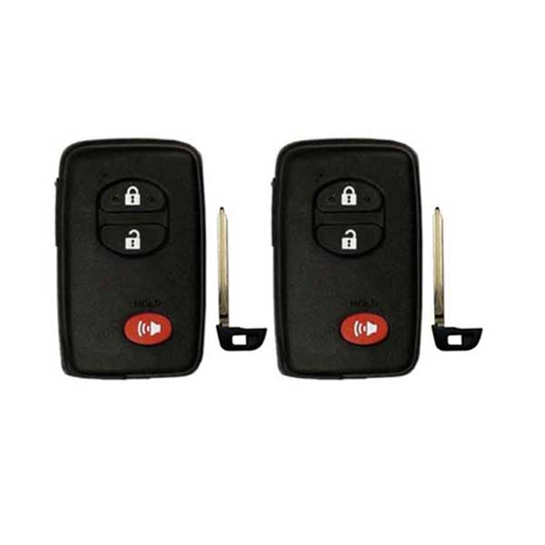 2x 2009-2018 Toyota Prius / 4Runner / 3-Button Smart Key / PN: 89904-47230 / HYQ14ACX / GNE Board (AFTERMARKET) (BUNDLE OF 2) (2 For 1) - UHS Hardware