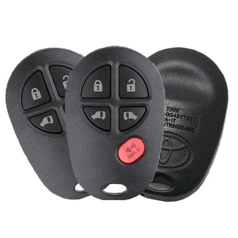 3 X 2004-2017 Toyota Sienna / 5-Button Keyless Entry Remote Pn: 89742-Ae030 Gq43Vt20T (Oem) (Bundle