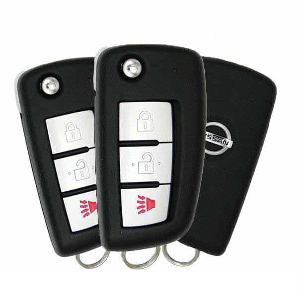 3 X 2014-2021 Nissan Rogue S / 3-Button Flip Key Pn: H0561-4Ba1A Cwtwb1G767 (Bundle Of 3)