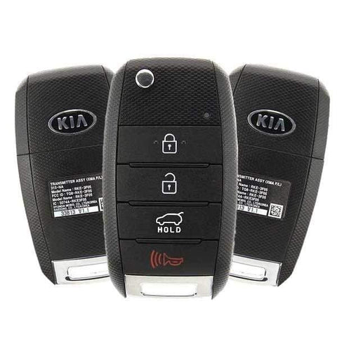 3 X 2015-2018 Kia Sedona / 4-Button Flip Key Remote Pn: 95430-A9100 Tq8-Rke-4F19 High Security Kk10