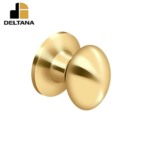 Deltana - Egg Knob Dummy - Universal Handing - Optional Finish