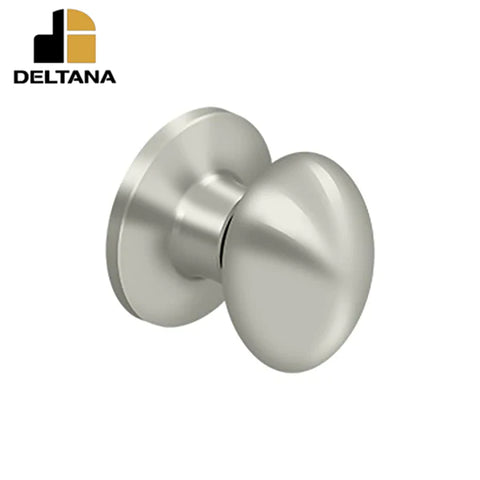 Deltana - Egg Knob Dummy - Universal Handing - Optional Finish