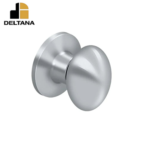 Deltana - Egg Knob Dummy - Universal Handing - Optional Finish