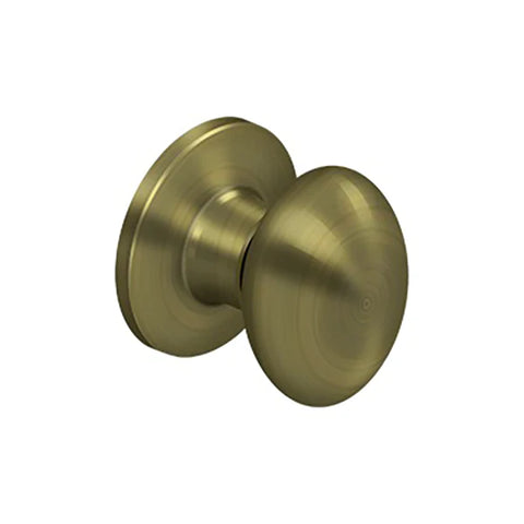 Deltana - Egg Knob Dummy - Universal Handing - Optional Finish