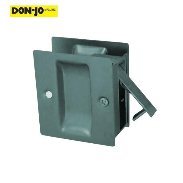 Don-Jo - PDL 100 - Pocket Door Lock - 2-1/2" Width - Optional Finish - UHS Hardware