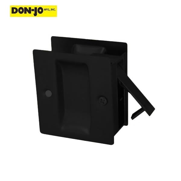 Don-Jo - PDL 100 - Pocket Door Lock - 2-1/2" Width - Optional Finish - UHS Hardware