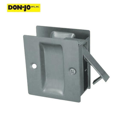 Don-Jo - PDL 100 - Pocket Door Lock - 2-1/2" Width - Optional Finish - UHS Hardware
