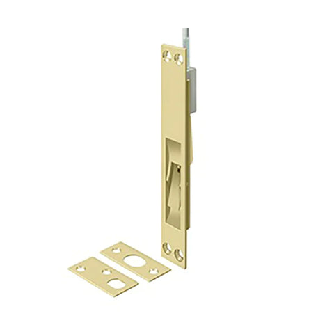 Deltana - Extension Flush Bolt - Solid Brass - 39" Rod Extension - Optional Finish