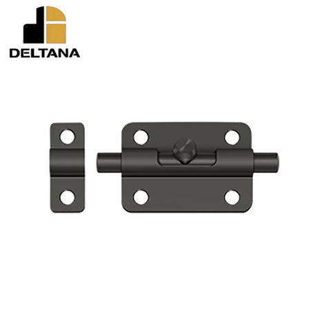 Deltana - 3" Barrel Bolt - Optional Finish