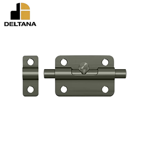 Deltana - 3" Barrel Bolt - Optional Finish