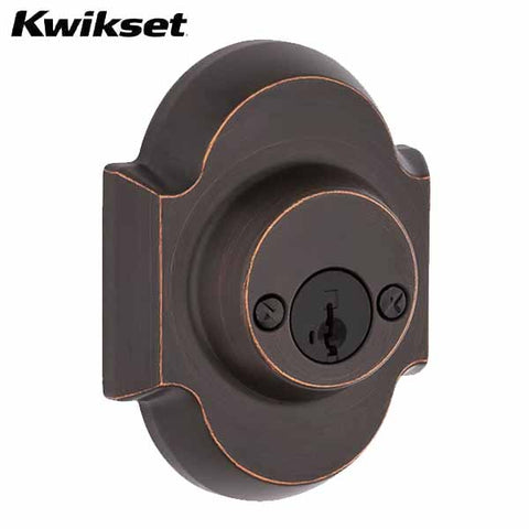Kwikset - Austin Series Double-Cylinder Deadbolt Featuring SmartKey Technology - 11P - Venetian Bronze Finish - UHS Hardware