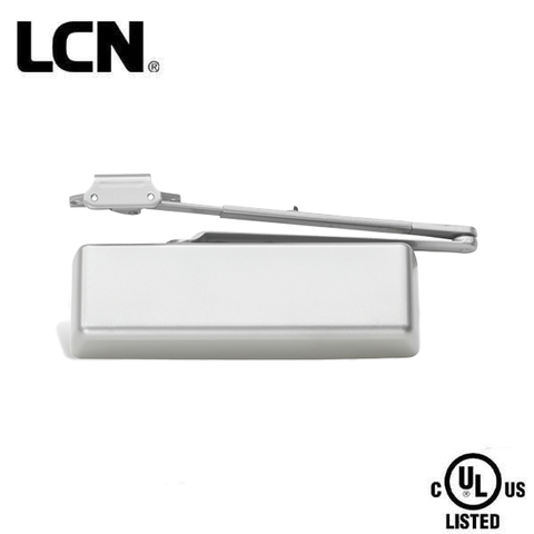 LCN - 4040XP-H AL  - Surface Mounted Door Closer - Hold Open Arm - Non-Handed - Aluminum - Grade 1 - UHS Hardware