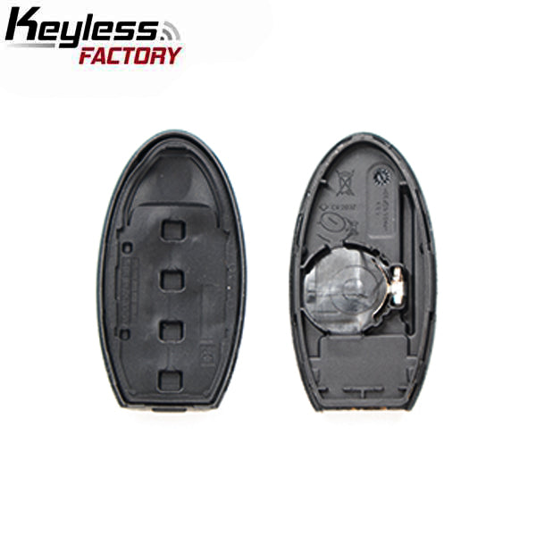 2013-2019 Nissan 4-Button Smart Key SHELL for KR5S180144014 (SKS-NIS-40144) - UHS Hardware