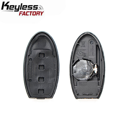 2013-2019 Nissan 4-Button Smart Key SHELL for KR5S180144014 (SKS-NIS-40144) - UHS Hardware