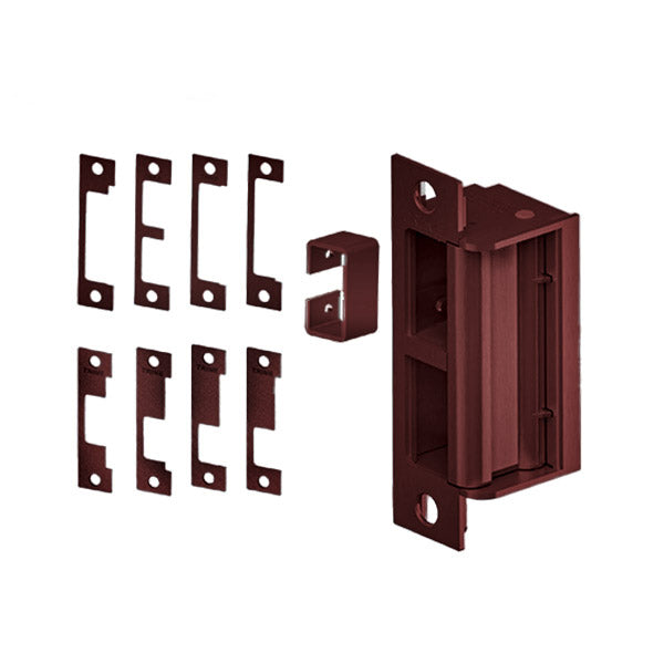 Trine - 4100CDBM - 4-7/8” Electric Strike - One Box Solution - 8 Faceplates - Fire Rated ANSI - Optional Finish - Grade 1 - UHS Hardware