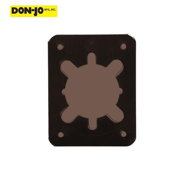 Don-Jo - RP 13545 2 - Remodeler Plate - 4-1/2" Length - 3-1/2" Width - Optional Finish - UHS Hardware