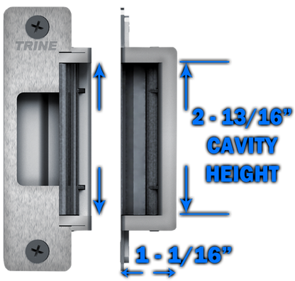 Trine - Wireless Kit - Electric Strike Buzzer System Kit - Fits Any Door