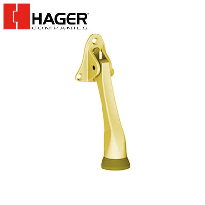 Hager - 270D - Kick Down Door Holder - 4" - Optional Finish