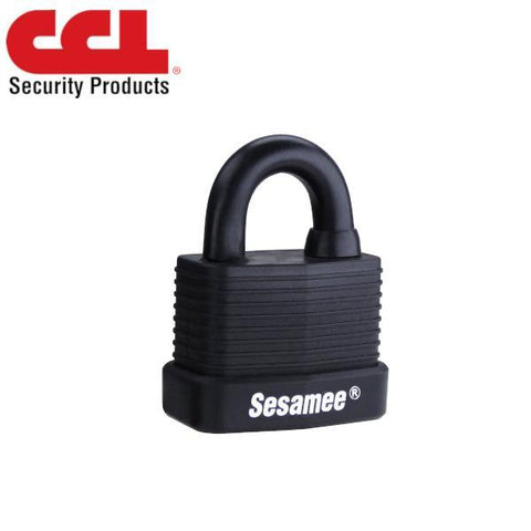 CCL Sesamee 450 Series Weather Proof Covered Padlocks / 45134 / 38mm / Black - UHS Hardware