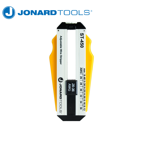 Jonard Tools - Adjustable Wire Stripper, 26-36 AWG - UHS Hardware