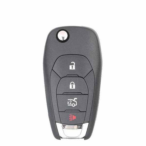 2016-2018 Chevrolet Cruze / 4-Button Flip Key / LXP-T004 / 433 Mhz (RFK-GM-CRZ4) - UHS Hardware