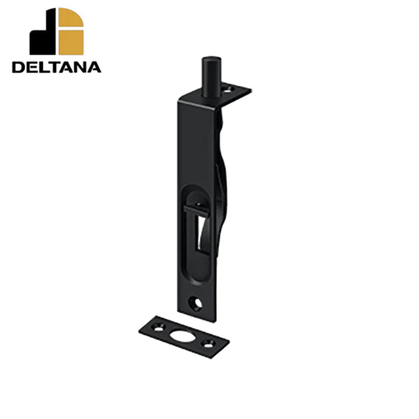 Deltana - 4" Flush Bolt - Heavy Duty - Optional Finish