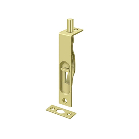 Deltana - 4" Flush Bolt - Heavy Duty - Optional Finish