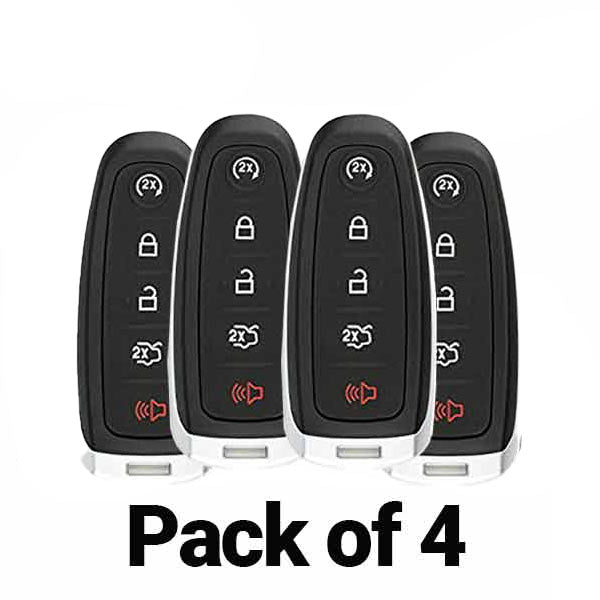 2011-2020 Ford / 5-Button PEPS  Smart Key  / PN: 164-R8092 / M3N5WY8609 (Bundle of 4) - UHS Hardware