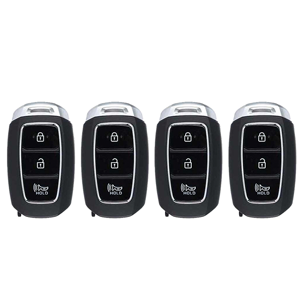 2020-2020 Hyundai Santa Fe / 3-Button Smart Key / PN: 95440-S2200 / TQ8-FOB-4F30 (AFTERMARKET) (BUNDLE OF 4) - UHS Hardware