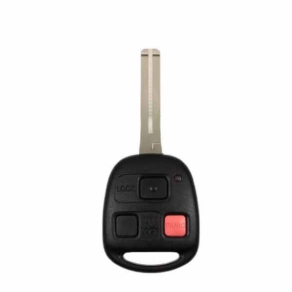 2003 - 2008 Lexus / 3-Button Remote Head Key /HYQ1512V / 4D68 Chip / Short Blade  (RK-LEX-1512-C) - UHS Hardware