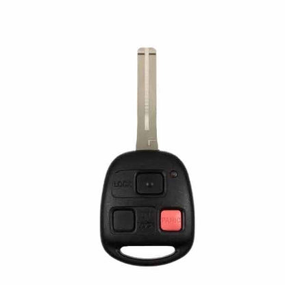 2003 - 2008 Lexus / 3-Button Remote Head Key /HYQ1512V / 4D68 Chip / Short Blade  (RK-LEX-1512-C) - UHS Hardware