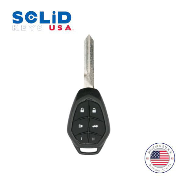 Solid Keys USA - 2004-2017 Dodge Chrysler Jeep / OEM Replacement / 6-Button Head Key w/ Remote Start / Y157 - Y159 - UHS Hardware