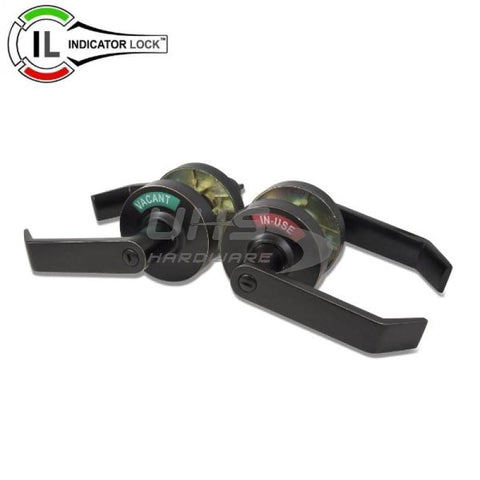 Privacy Commercial Lever Handle w/ INDICATOR - ORB - UHS Hardware