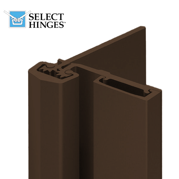 Select Hinges - 53 - 83" - Geared Half Surface Concealed Continuous Hinges - Optional Finish - Heavy Duty - UHS Hardware