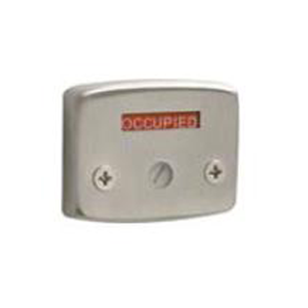 Falcon - MA571B - Cylinder Mortise Latch Bolt - Dormitory / Corridor - Optional Handing - SFIC Less Core - Dane Lever - GALA Rose Trim - Satin Chrome - Vacancy Indicator - Fire Rated - Grade 1 - UHS Hardware