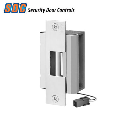 SDC - 55-AU - Electrified Universal Strike - Fail Safe / Fail Secure - 12/24VDC - Satin stainless Steel - Grade 1 - UHS Hardware