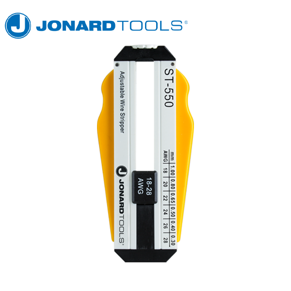 Jonard Tools - Adjustable Wire Stripper, 18-28 AWG - UHS Hardware