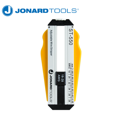 Jonard Tools - Adjustable Wire Stripper, 18-28 AWG - UHS Hardware